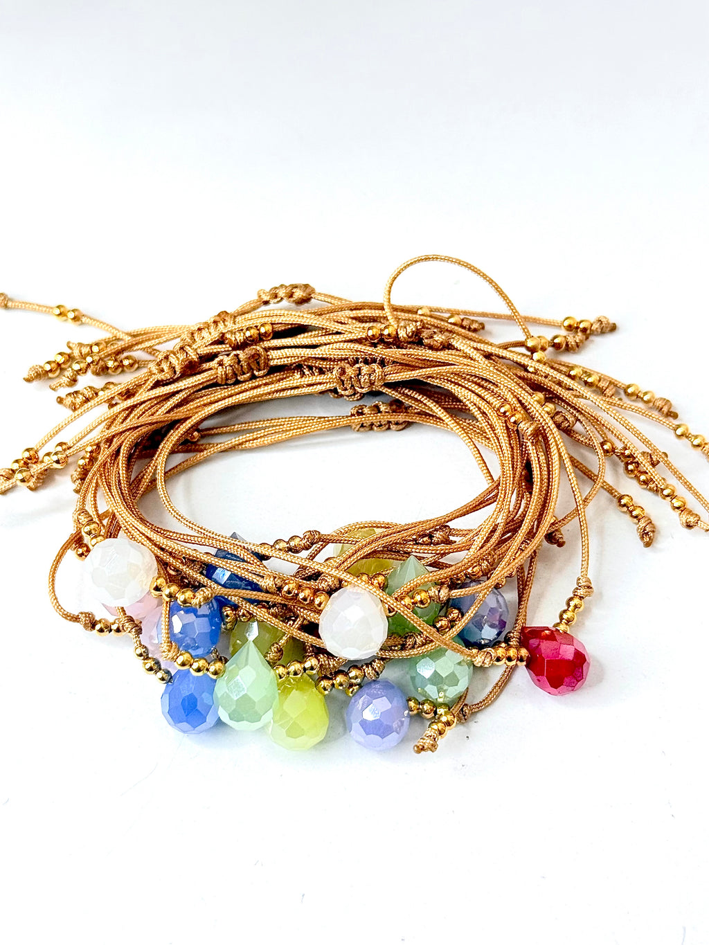 Drop Bracelet Red