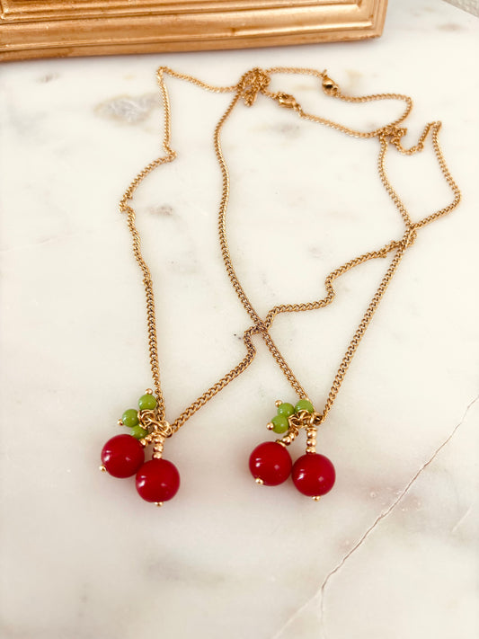 The Dtiago Cherry Necklace