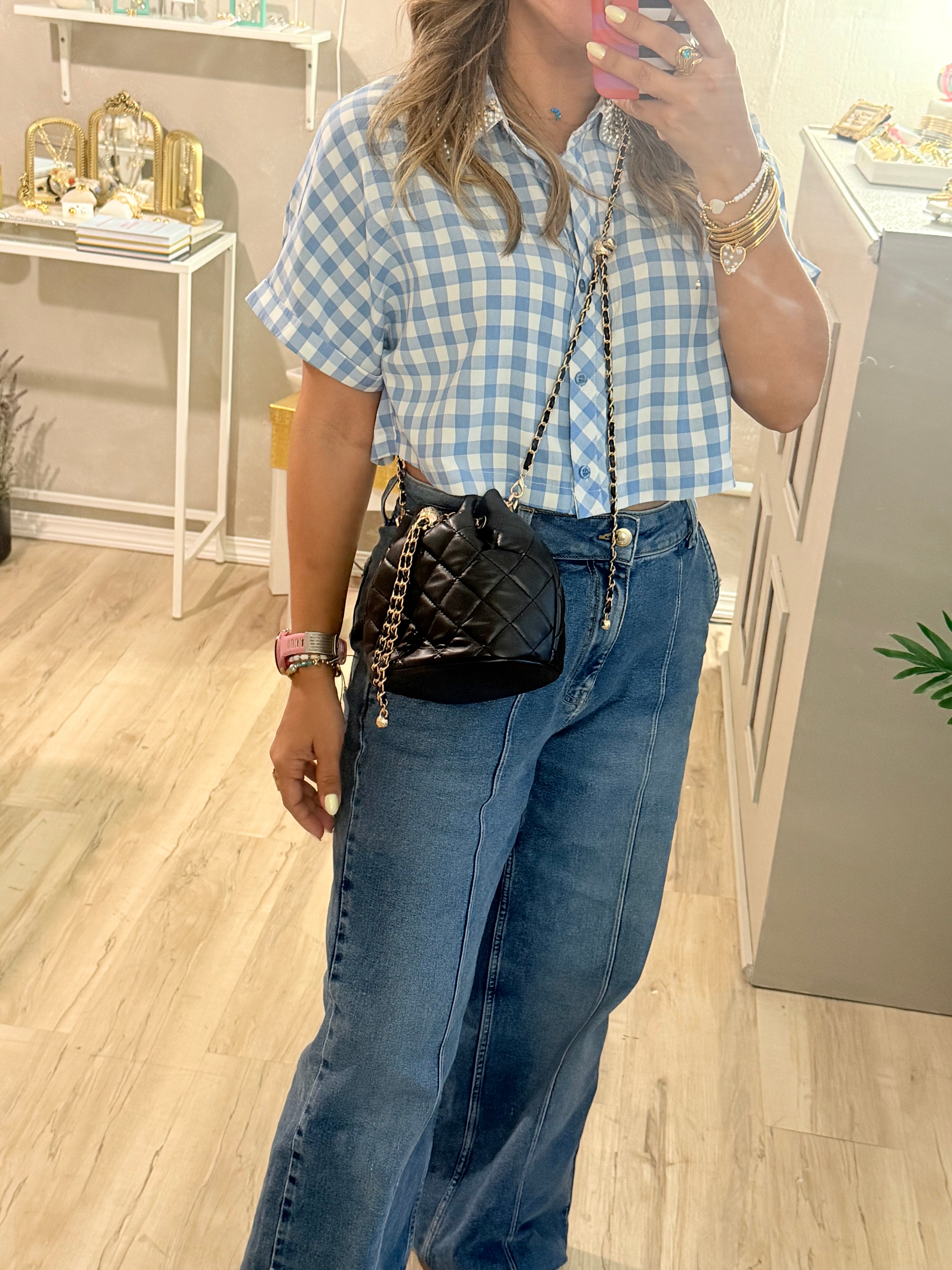 Black Bucket Zara Bag