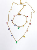 Cristal Color Set Necklace