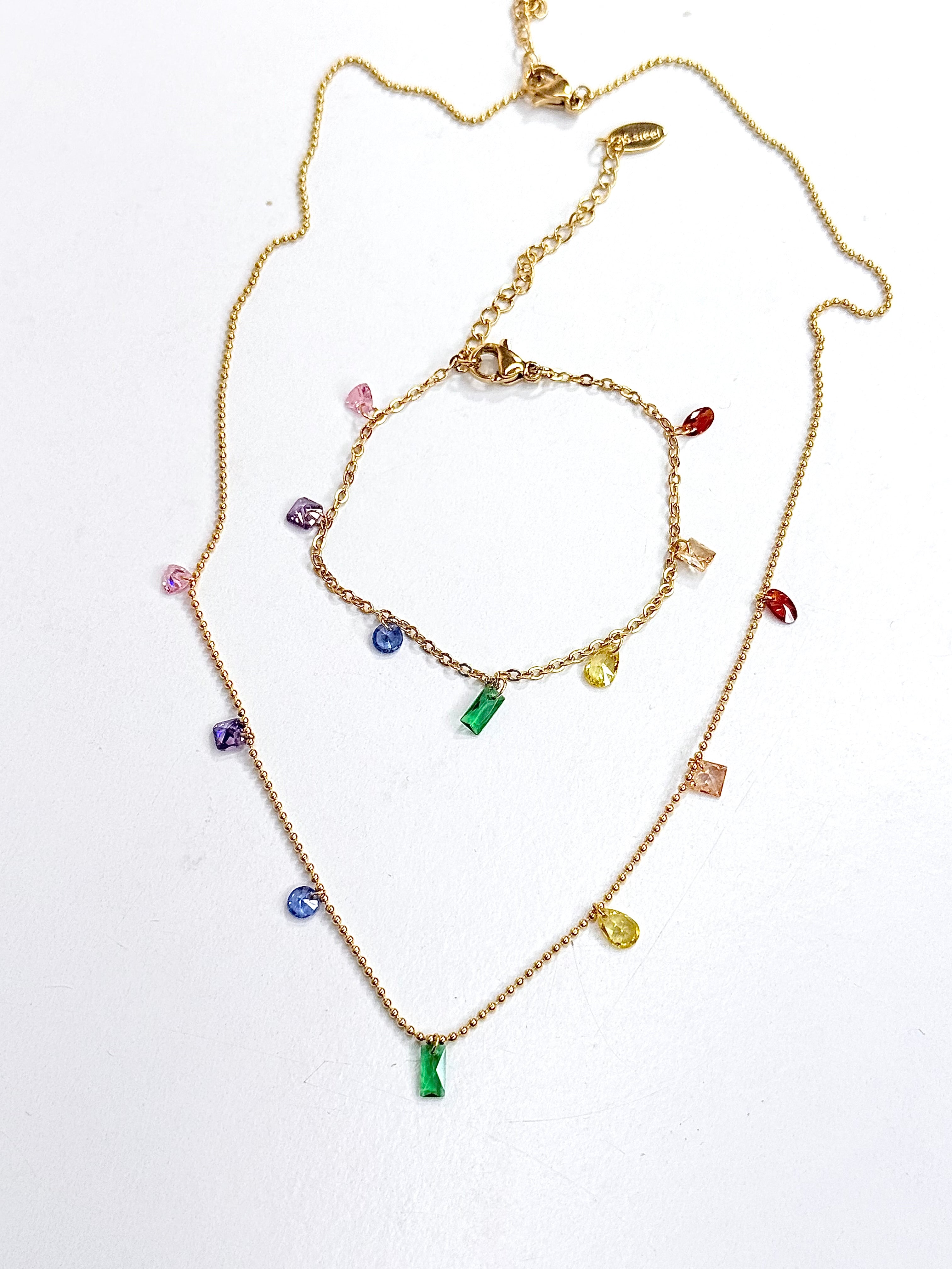 Cristal Color Set Necklace