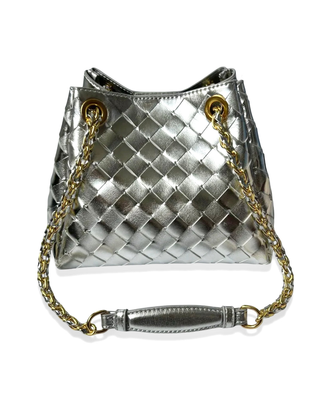 Silver Tote Zara Bag