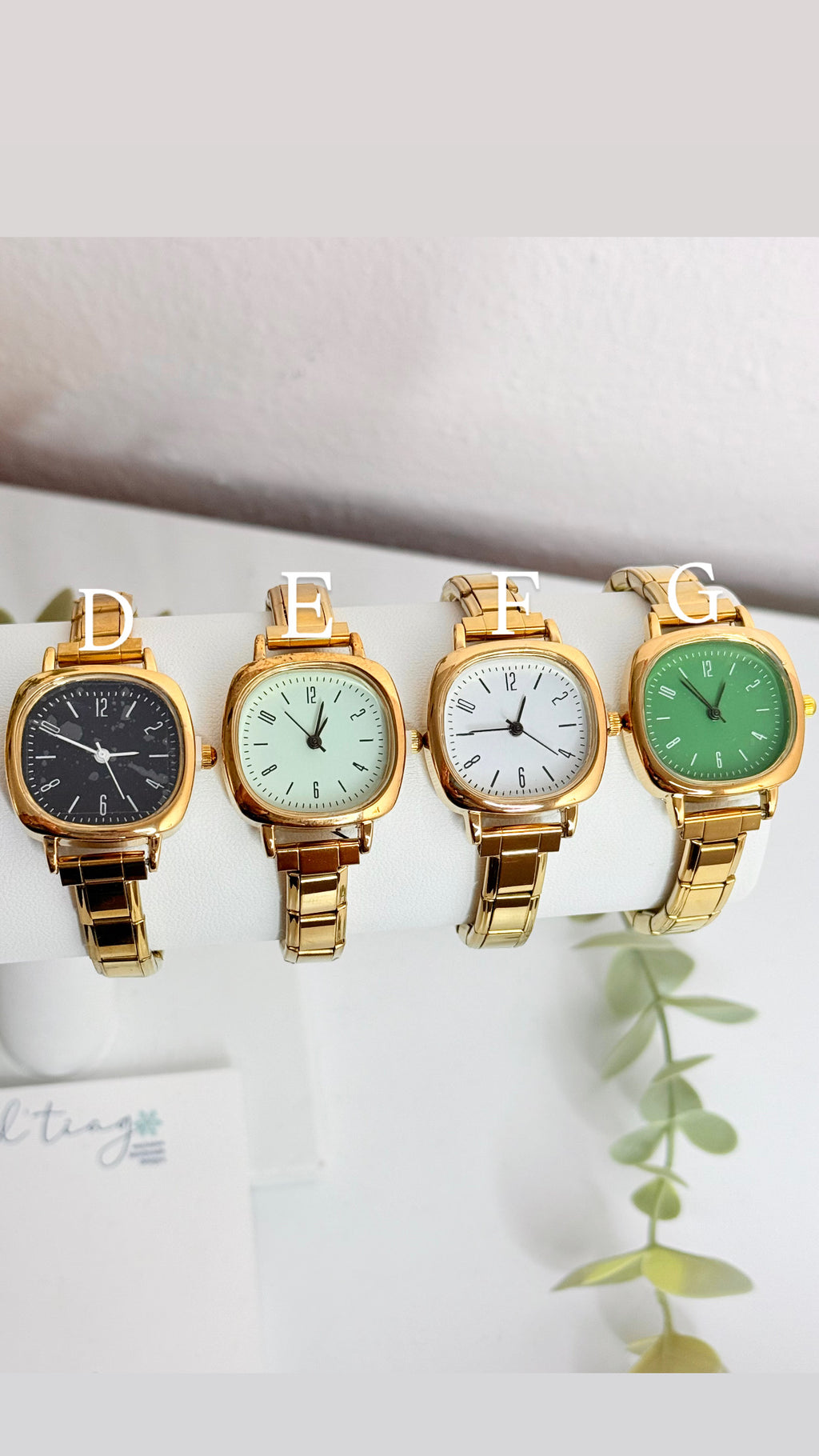 BOGO‼️ Italian Watch Bracelet + Free Ring (se aplica automáticamente)
