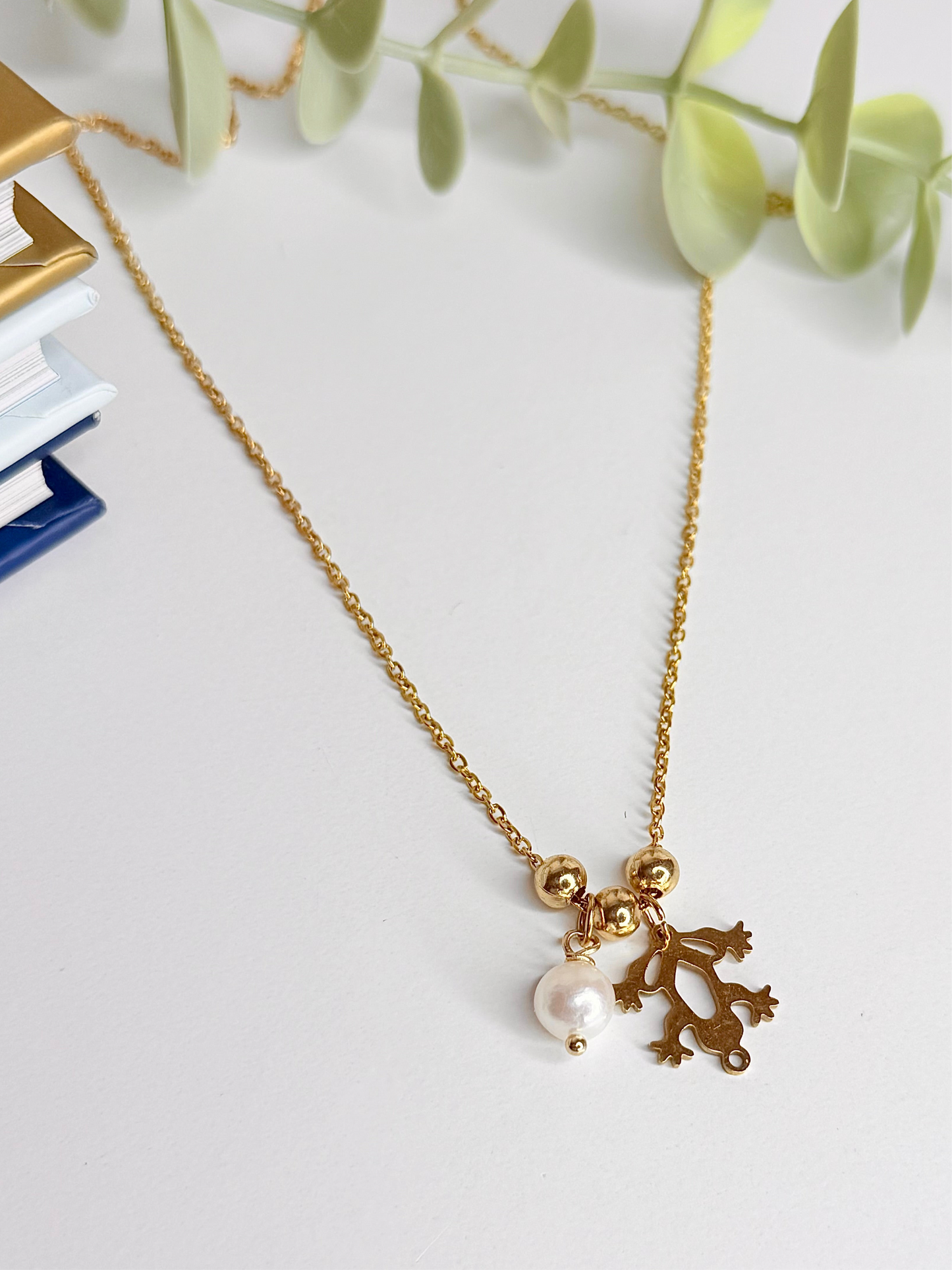 Coqui Gold Necklace