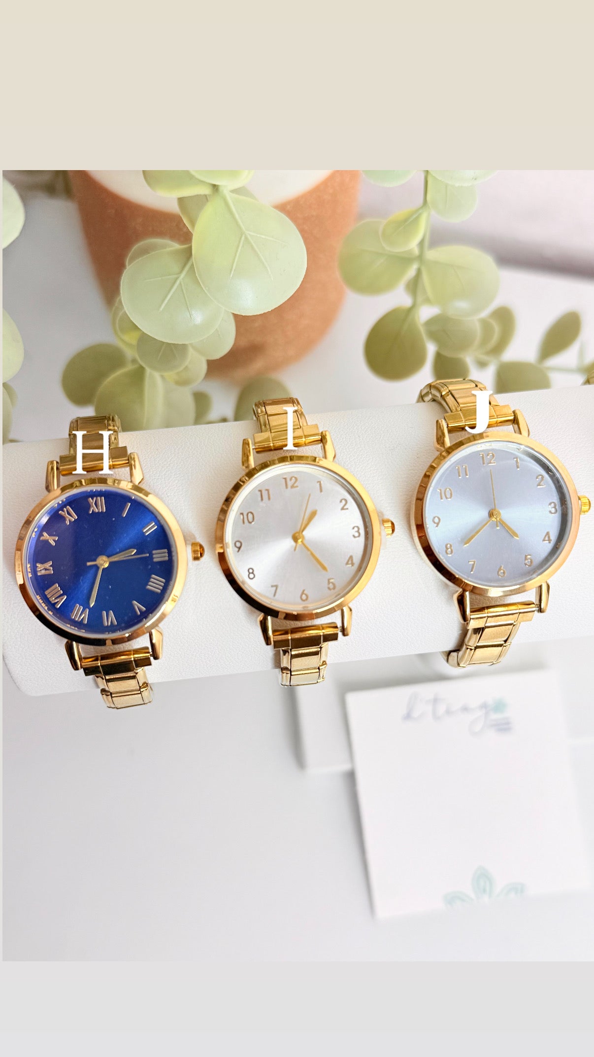 BOGO‼️ Italian Watch Bracelet + Free Ring (se aplica automáticamente)