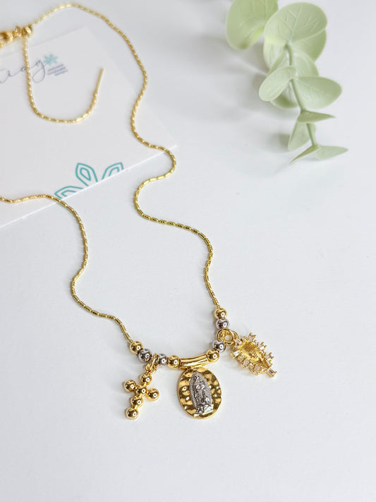 Virgen de Guadalupe Necklace