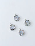 Silver Round charms (no traen cadena)