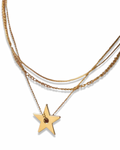 3 layer Star Necklace