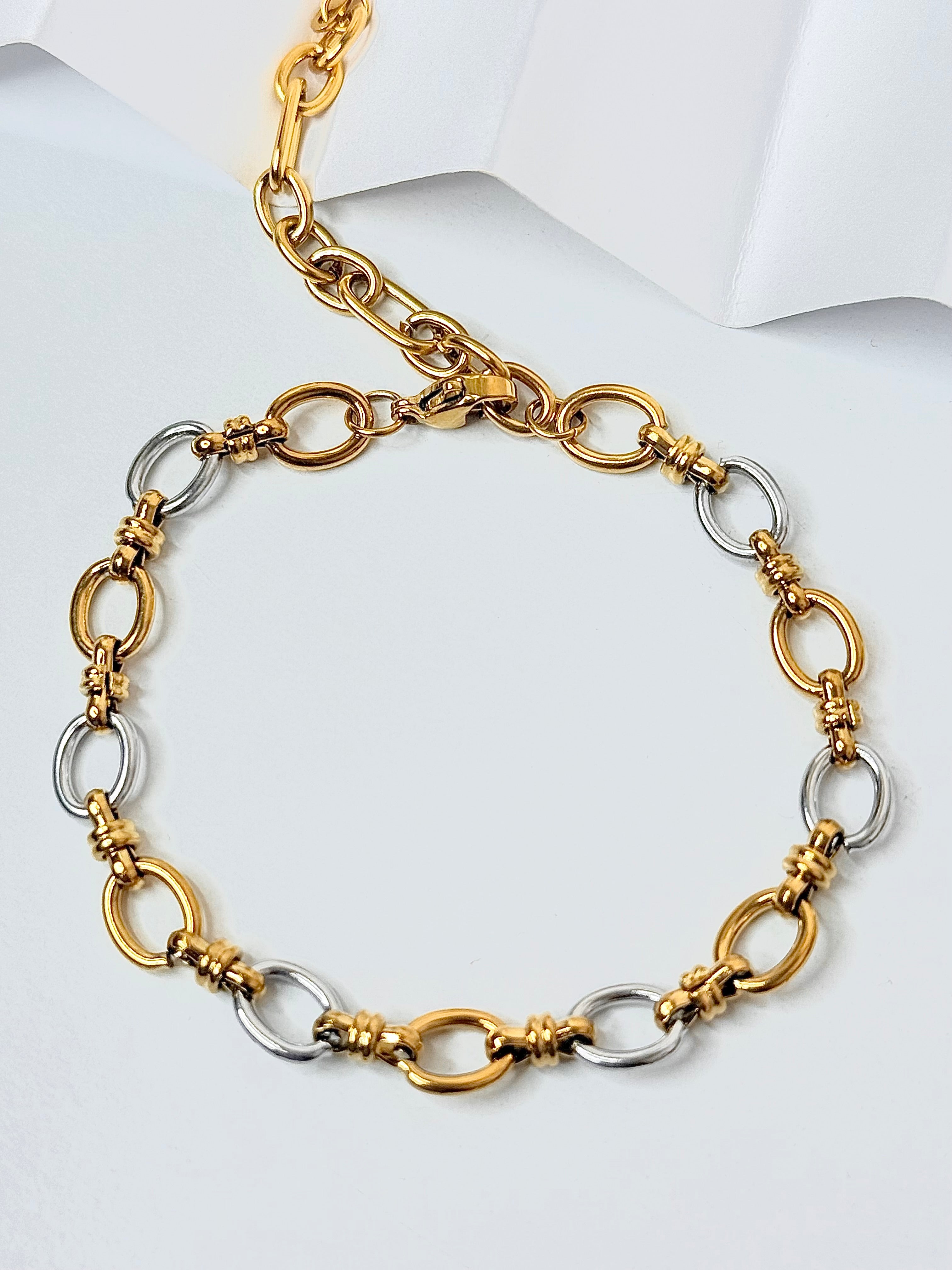 Unisex 2 tonos Bracelet