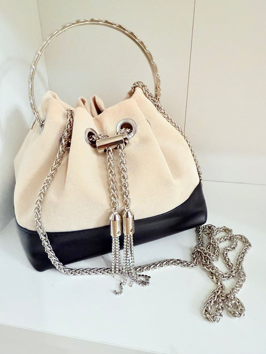 Zara Bag Crema y Negra