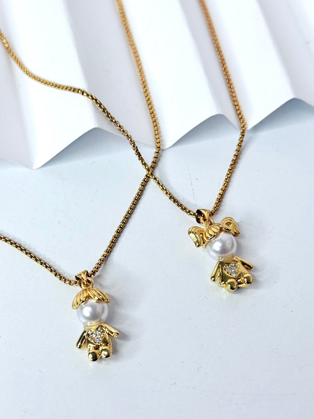 Para mama: Nena y Nena Pearl Necklace