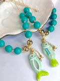 Valencia Necklace- Teal