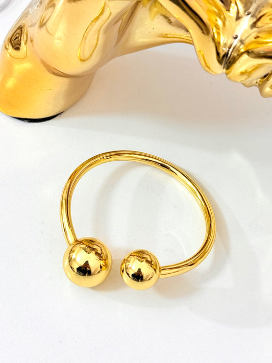 Big Ball Cuff Bracelet
