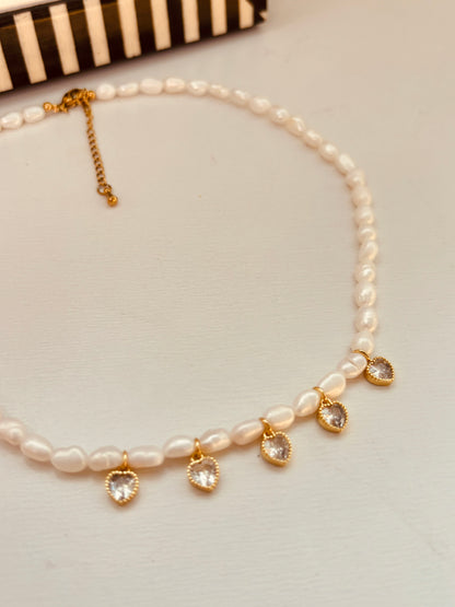 Vianca Pearl Necklace