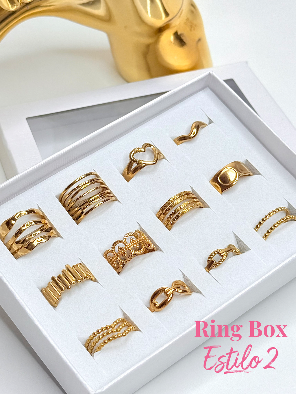 Self- Love Club Box 12 Rings