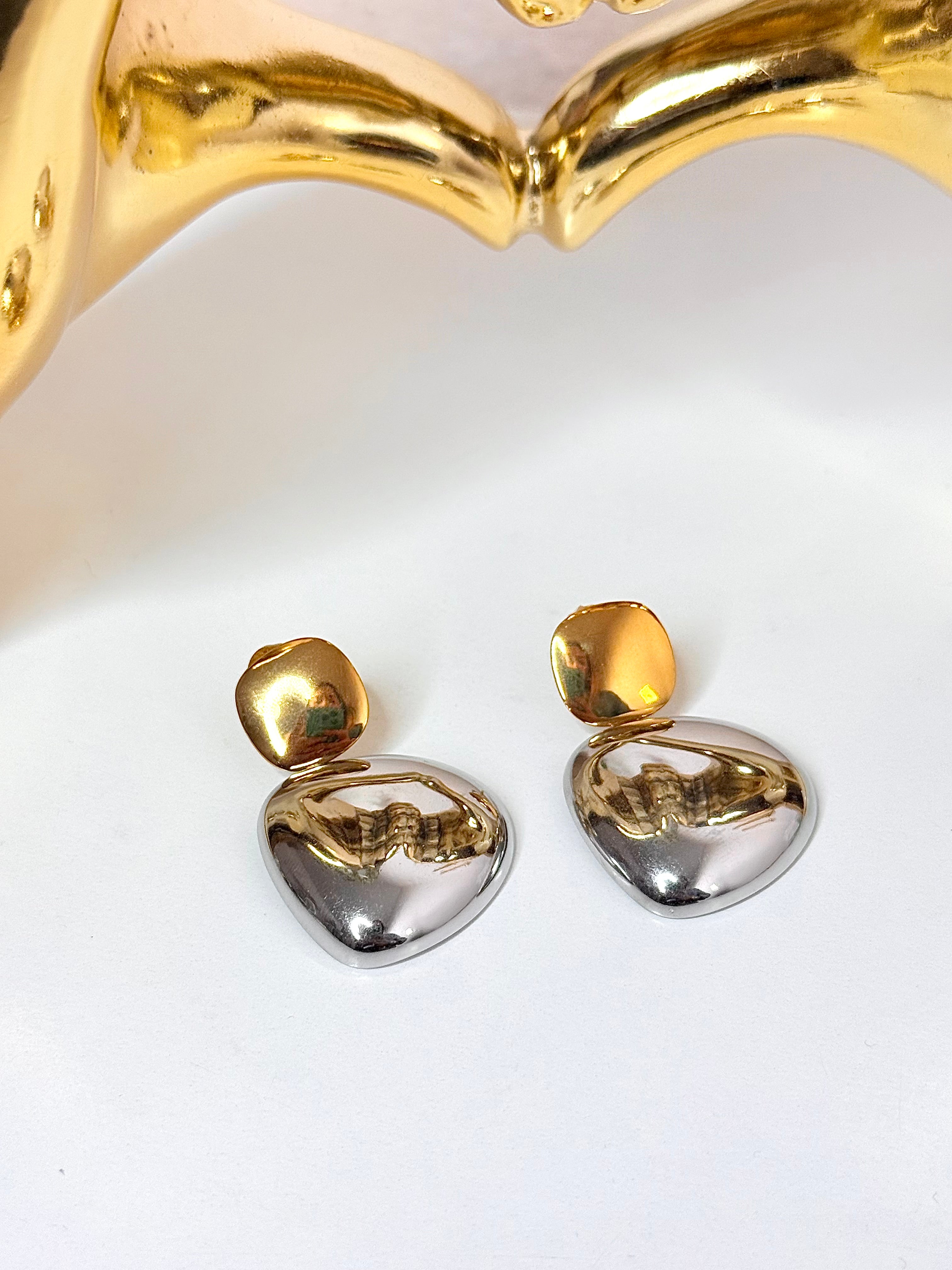 Marie Dos Tono Earrings