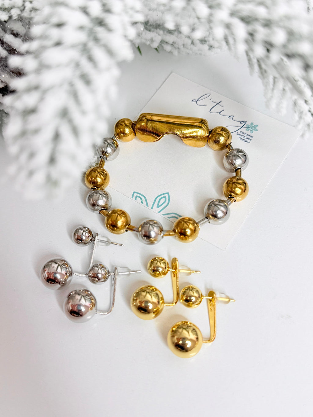 Top Seller Set Alena & Nina Bracelet/Earrings