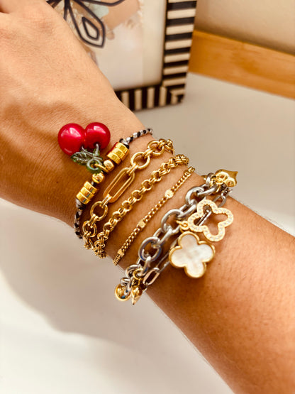 3 Layer Bracelet by Iconic Collection