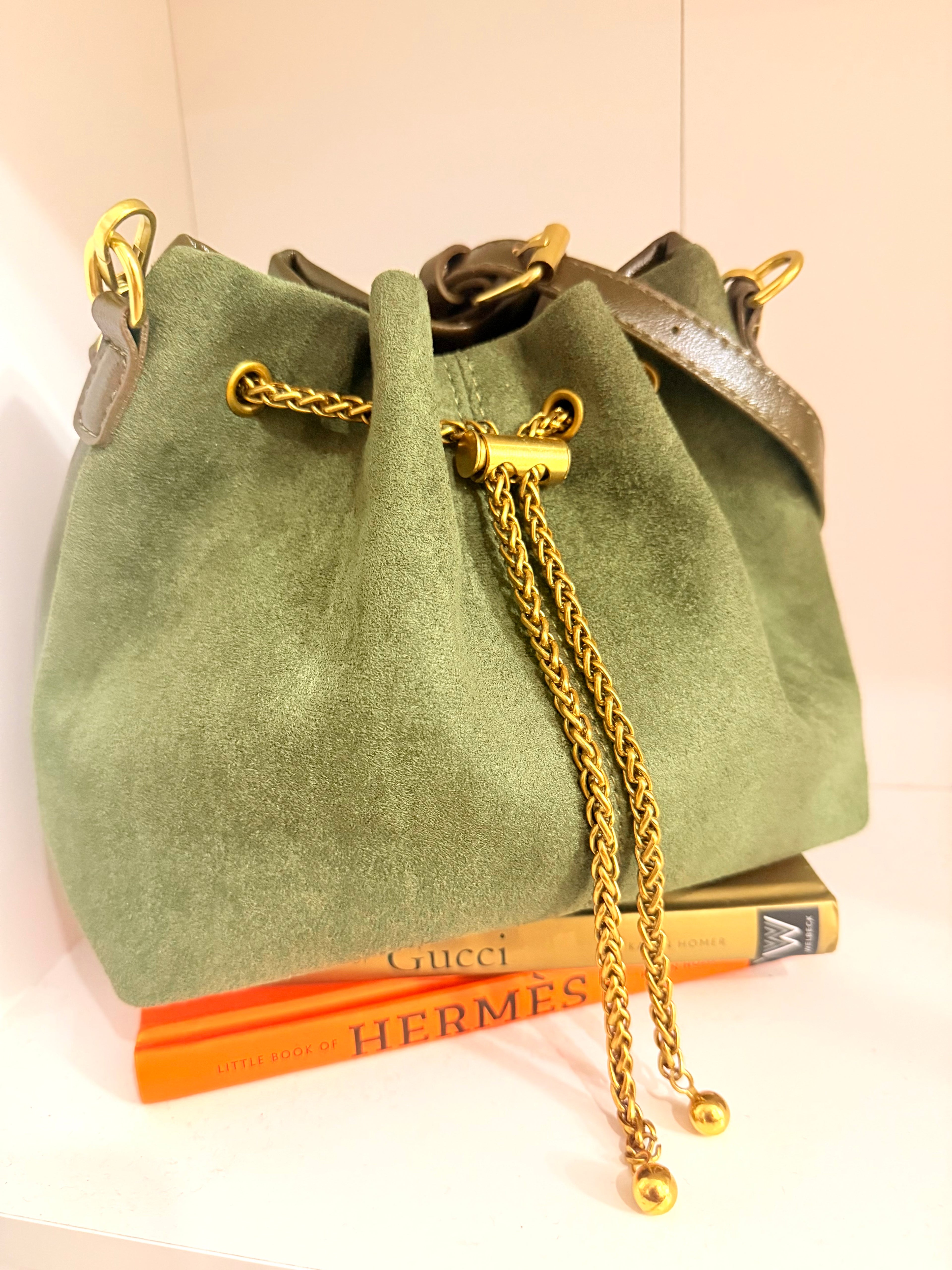 String Zara Bag color Green