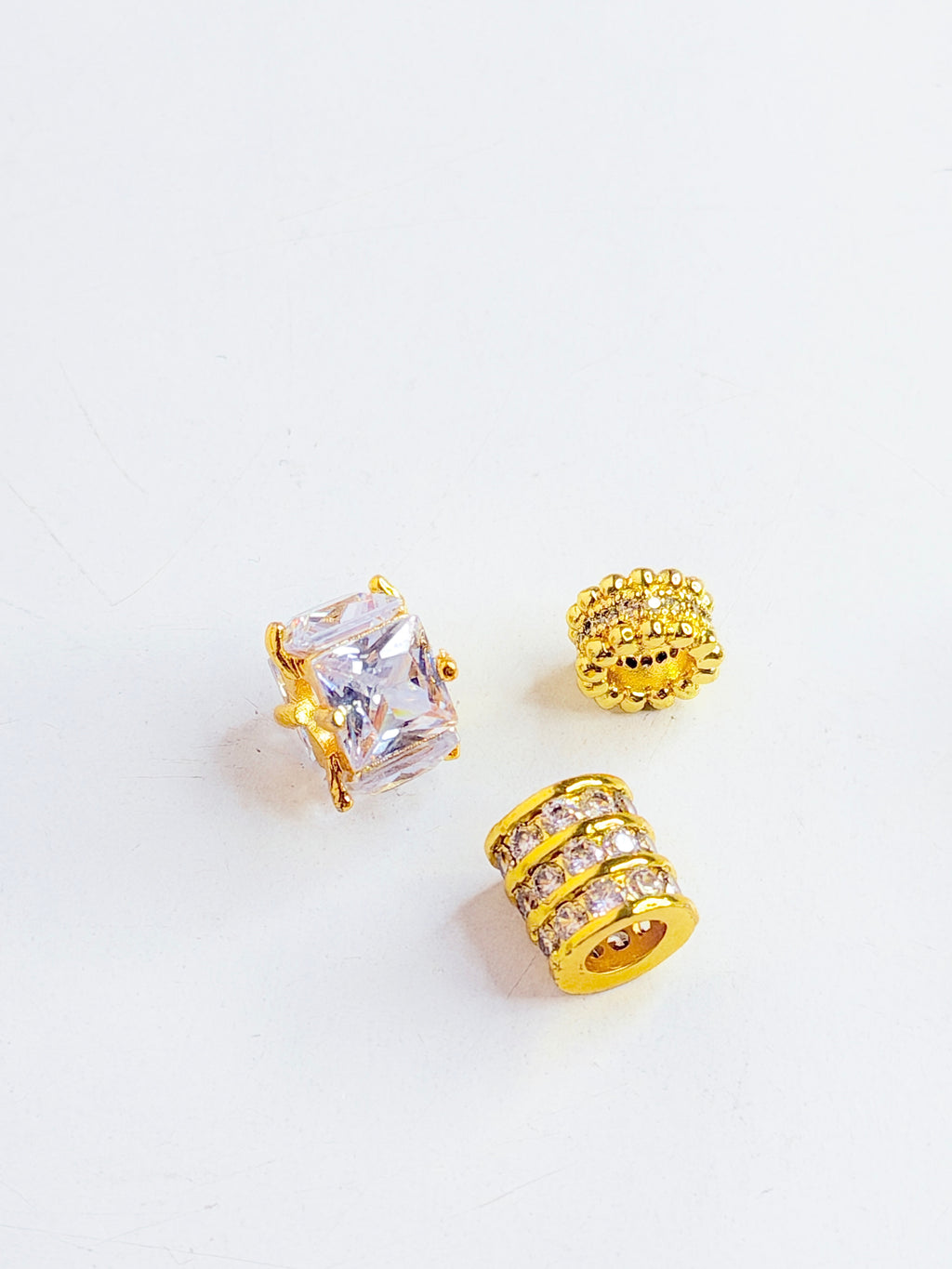 Set 3 charms Spacer for Magnetic Necklace