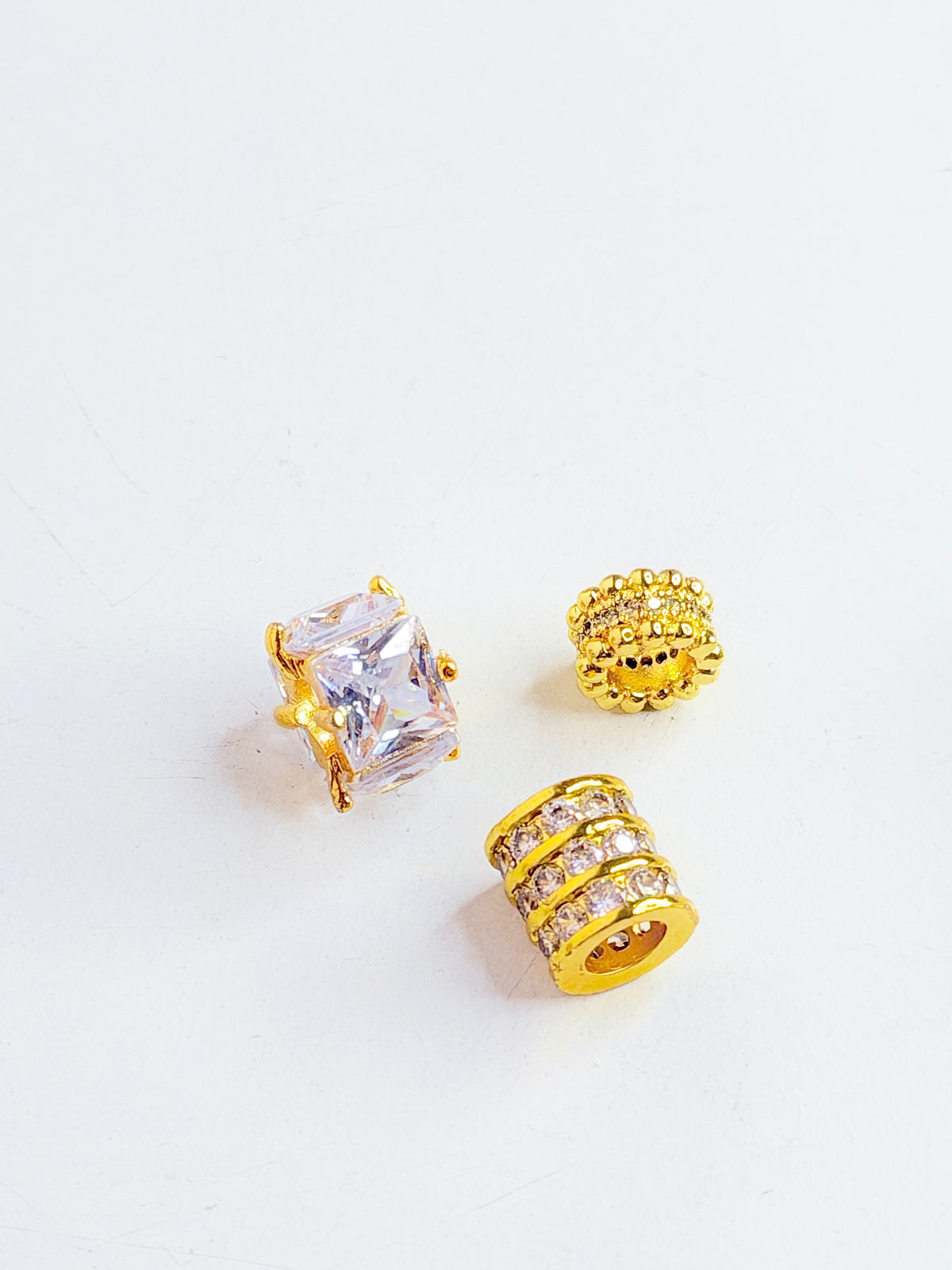 Set 3 charms Spacer for Magnetic Necklace