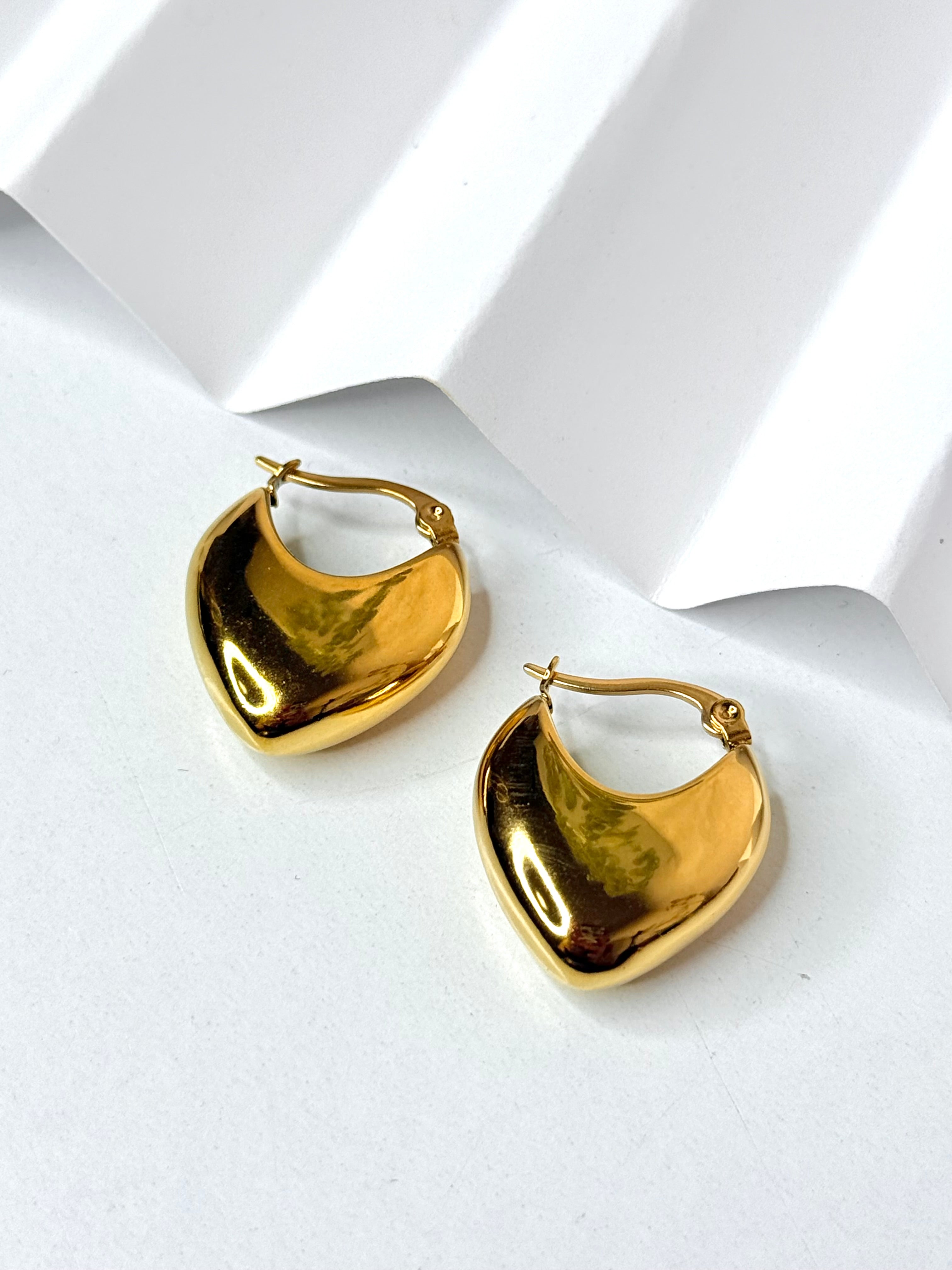 Chunky Gold Earring