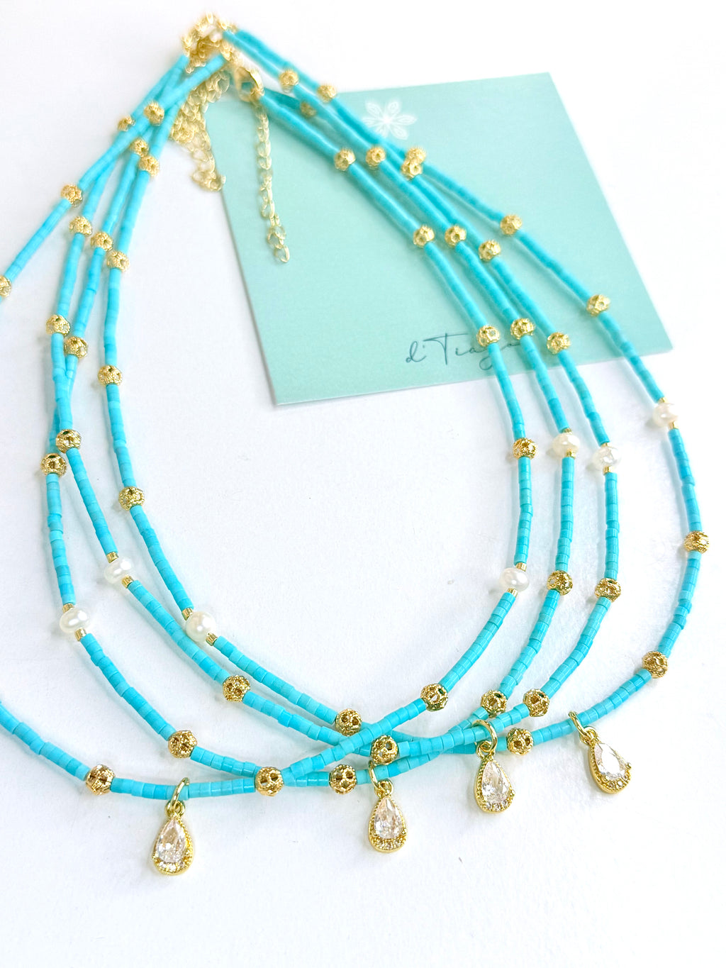 Costa Azul Necklac