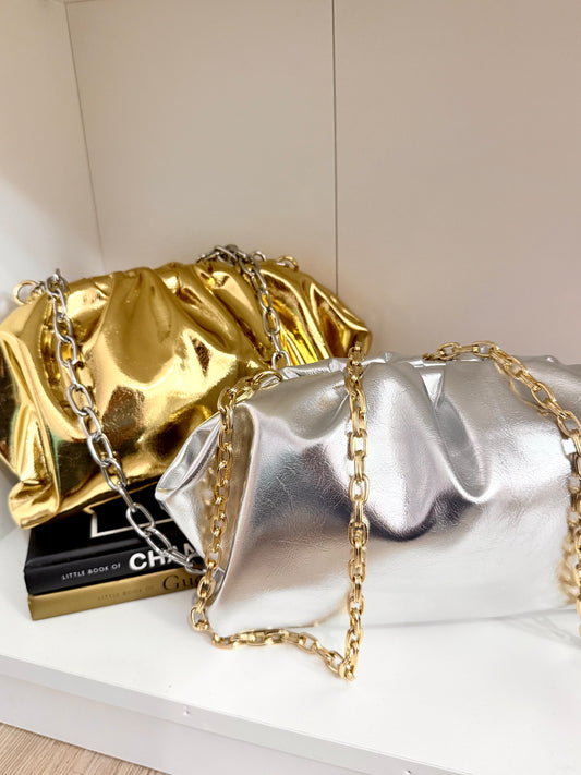 Gold & Silver Zara Bag
