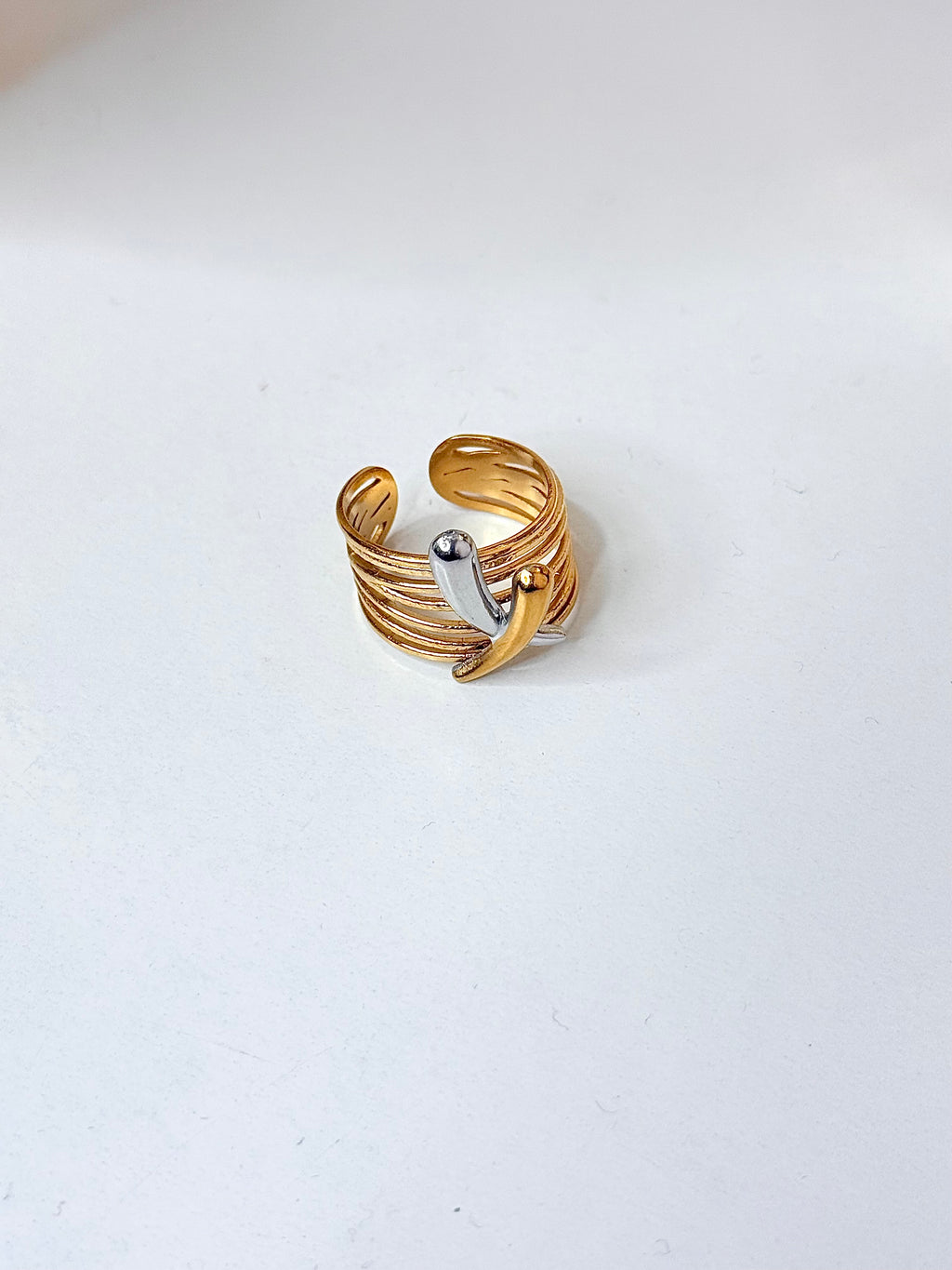 X Dos tonos Ring