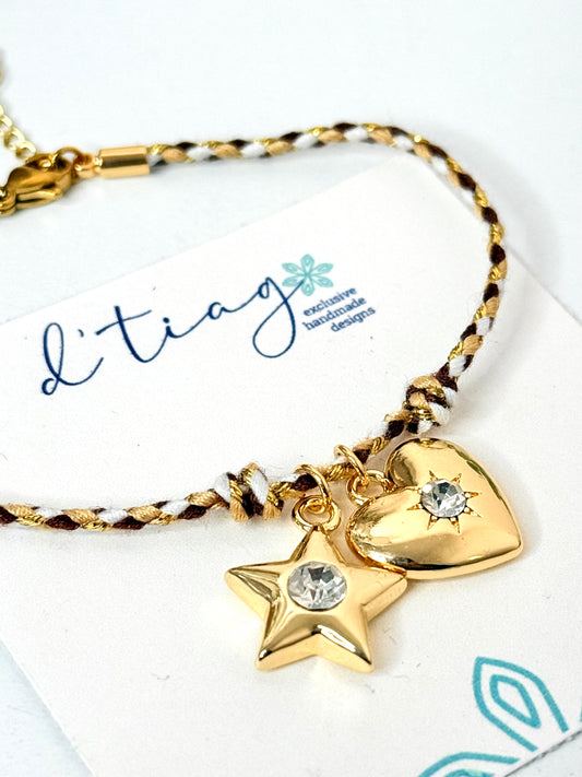 Star & Heart Bracelet