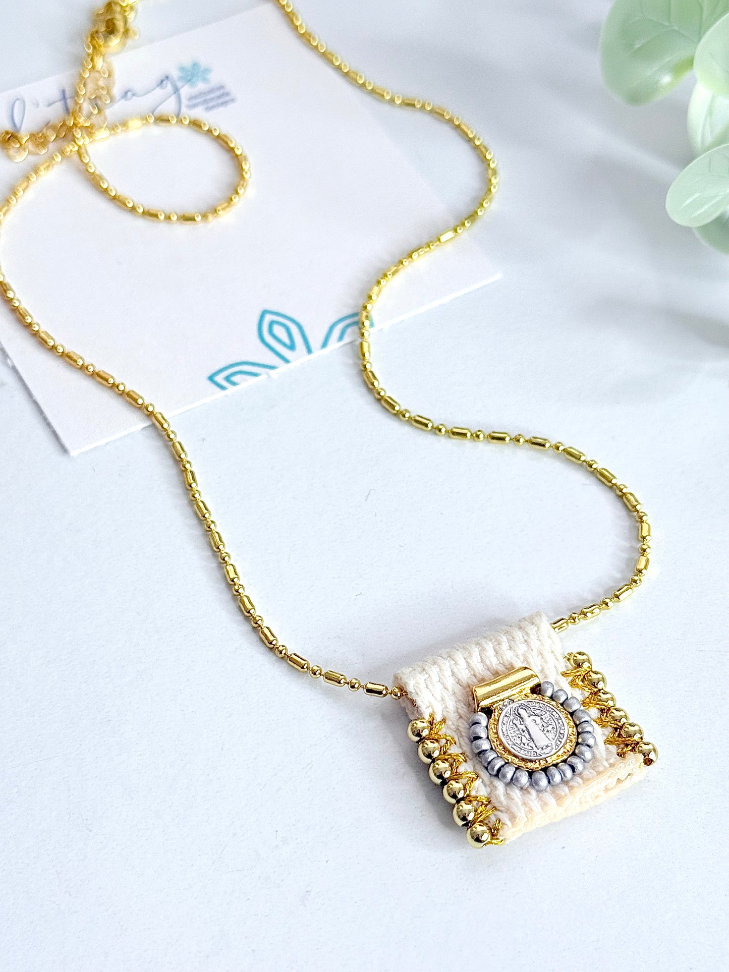 San Benito Escapulario Necklace