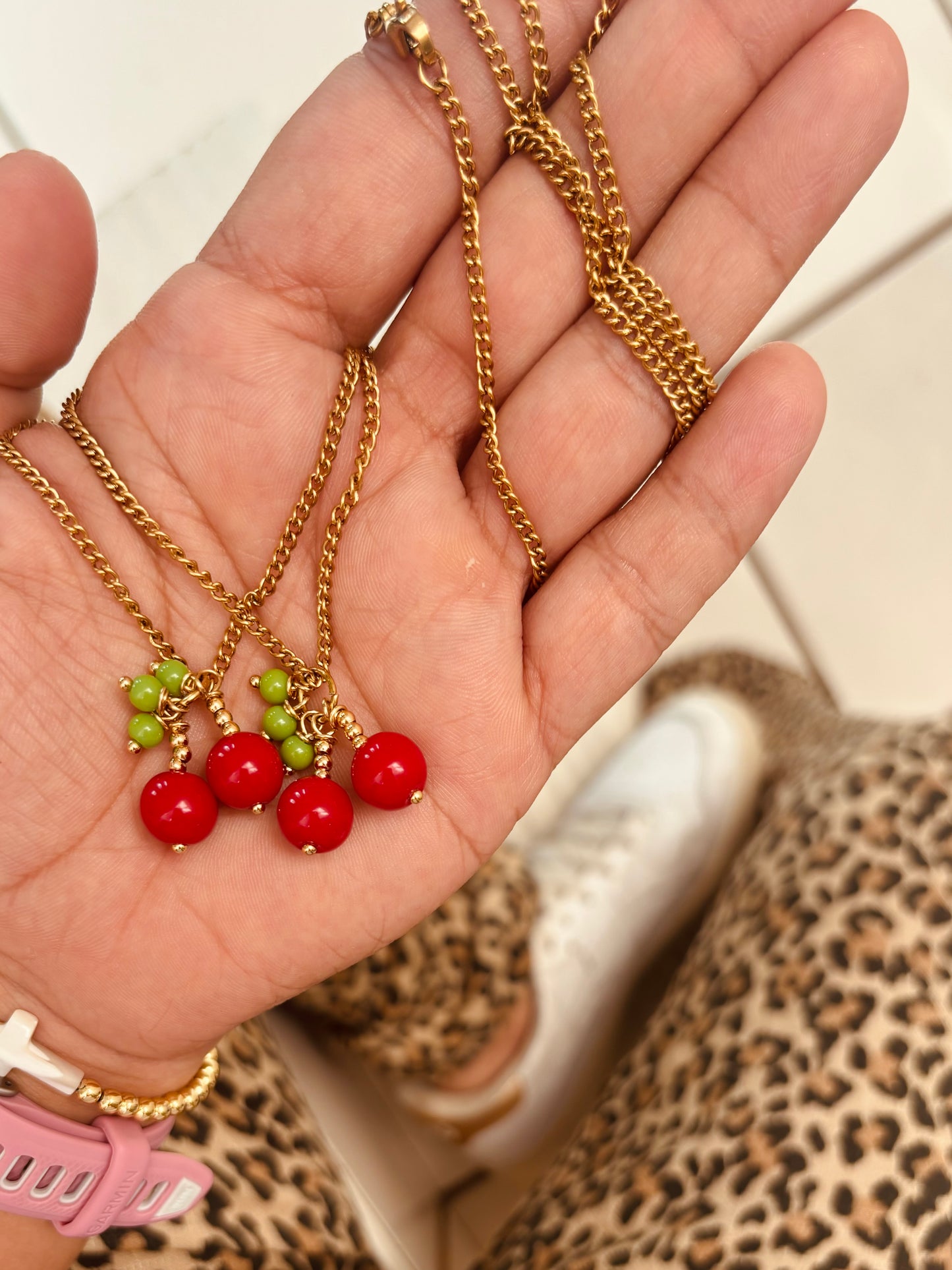 The Dtiago Cherry Necklace