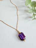 Luz Marina Purple Necklace
