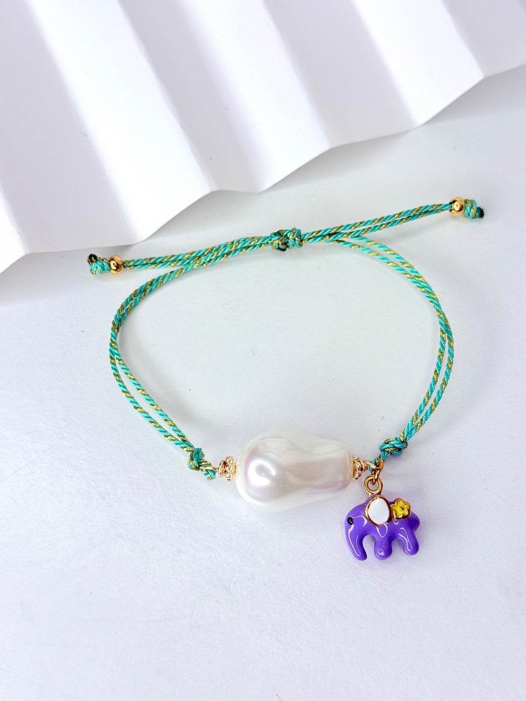 Pearl Elefant Bracelet