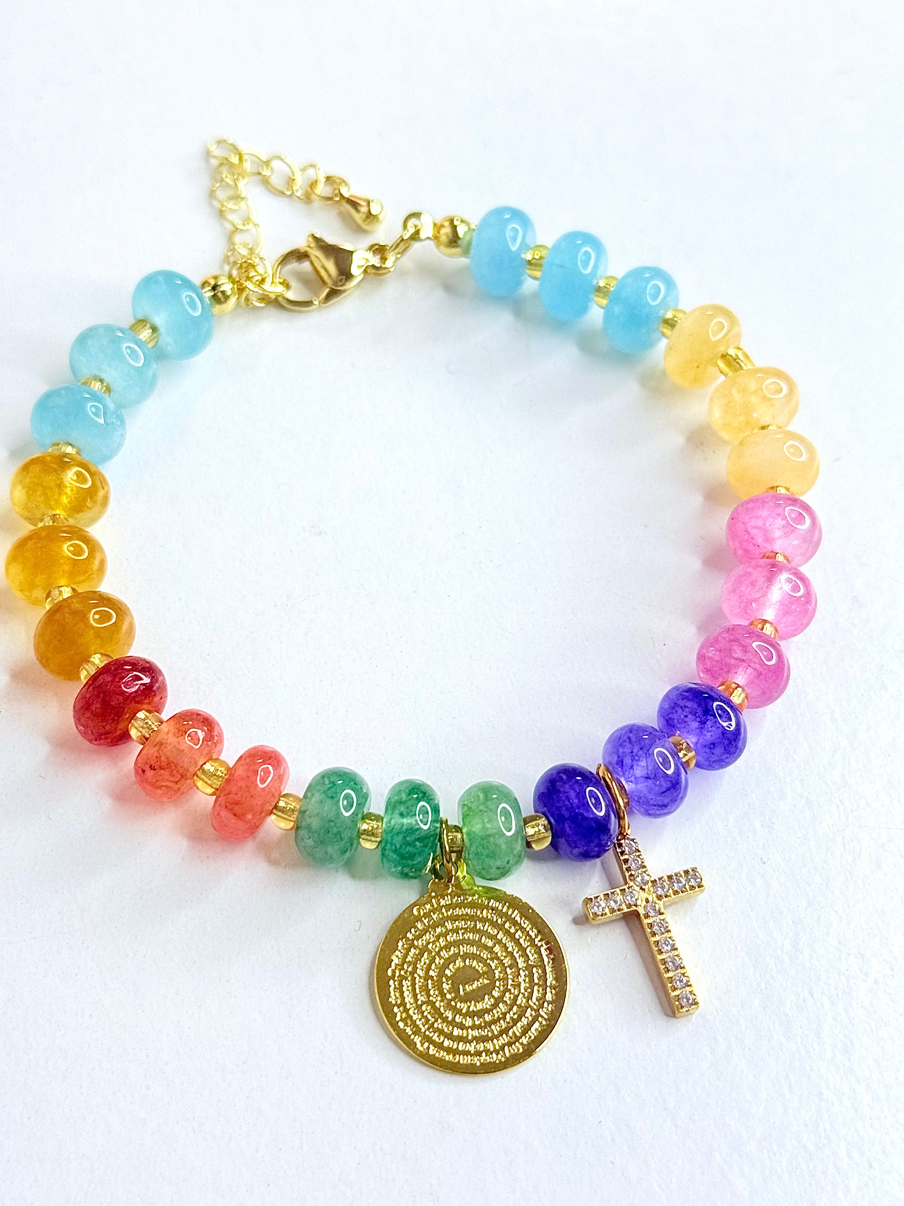 Padre Nuestro Color Bracelet
