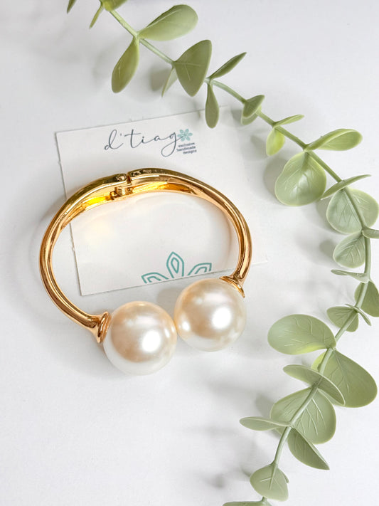 Renata Pearl Cuff Bracelet