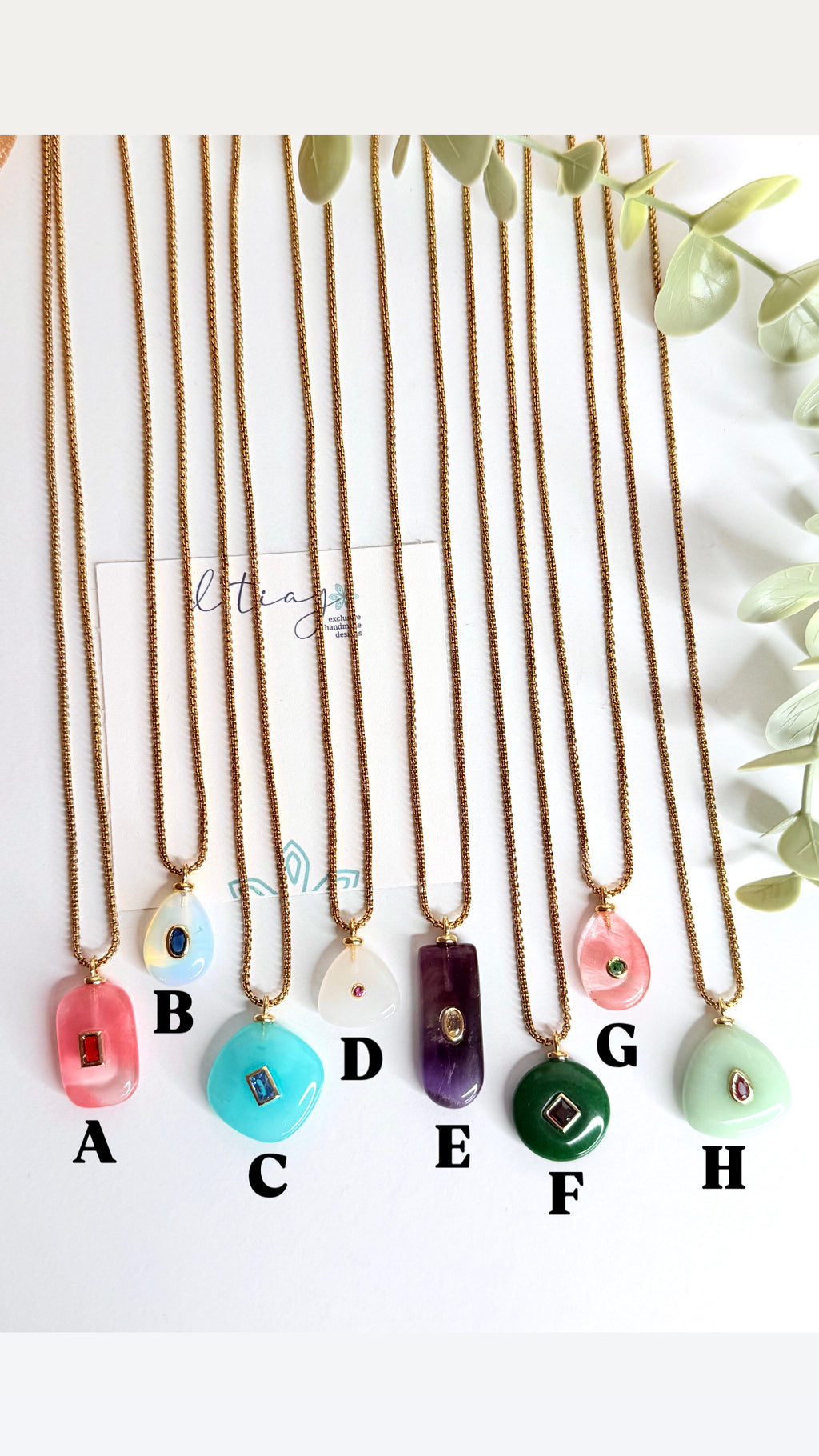 Gem Aura Necklace