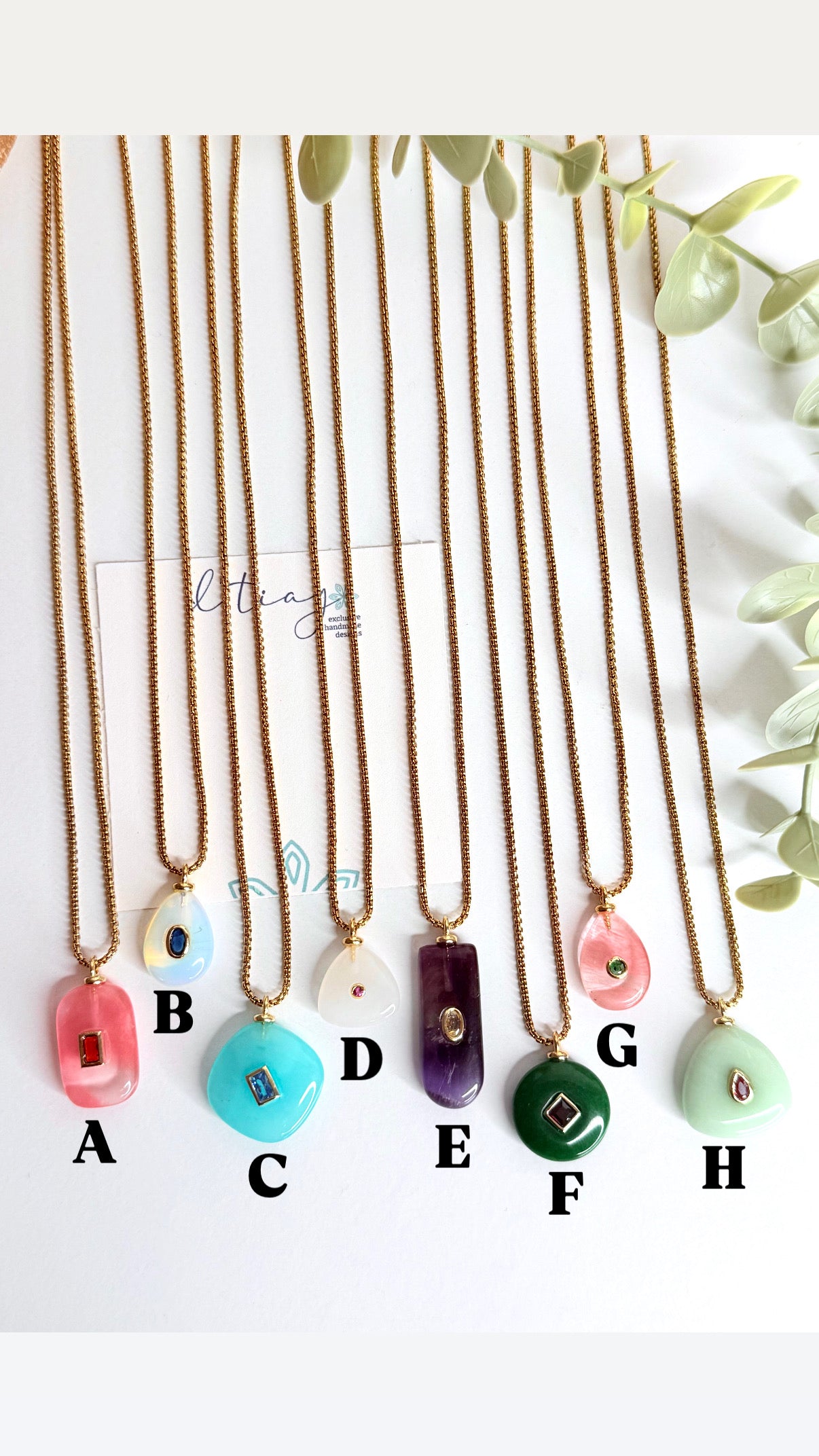 Gem Aura Necklace