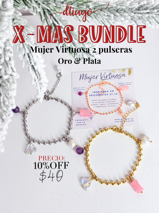 X-mas Bundle Mujer Virtuosa Bracelet