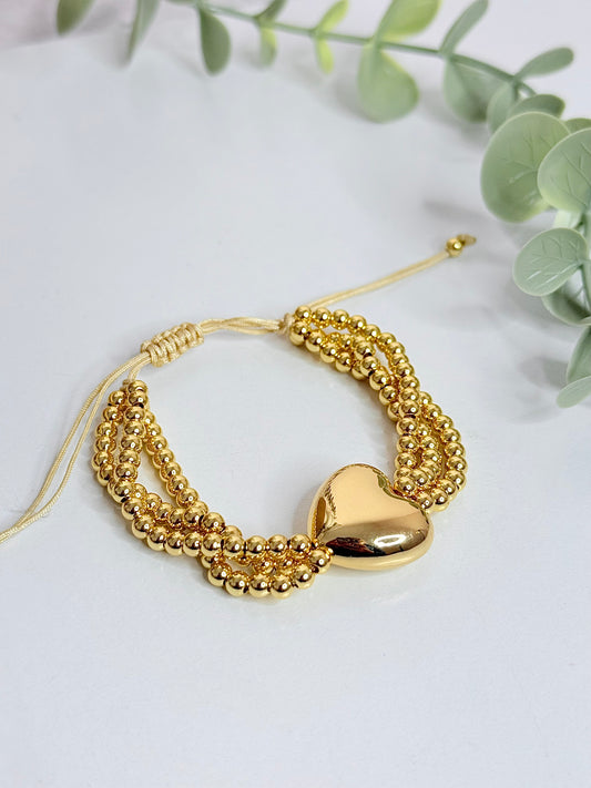 Only Heart Gold Bracelet
