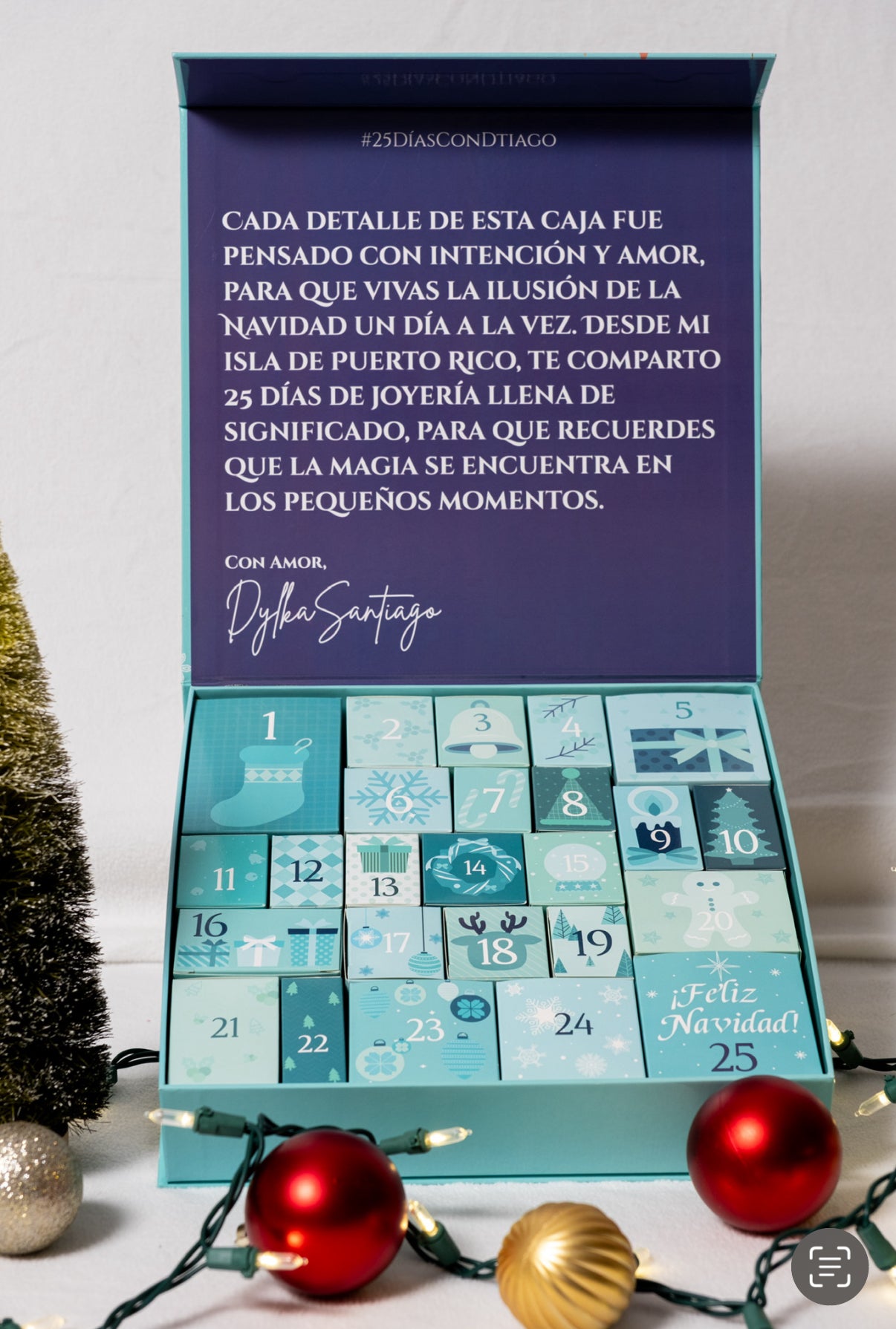 Limitada 25 Días Caja de Adviento 2025