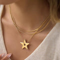 3 layer Star Necklace