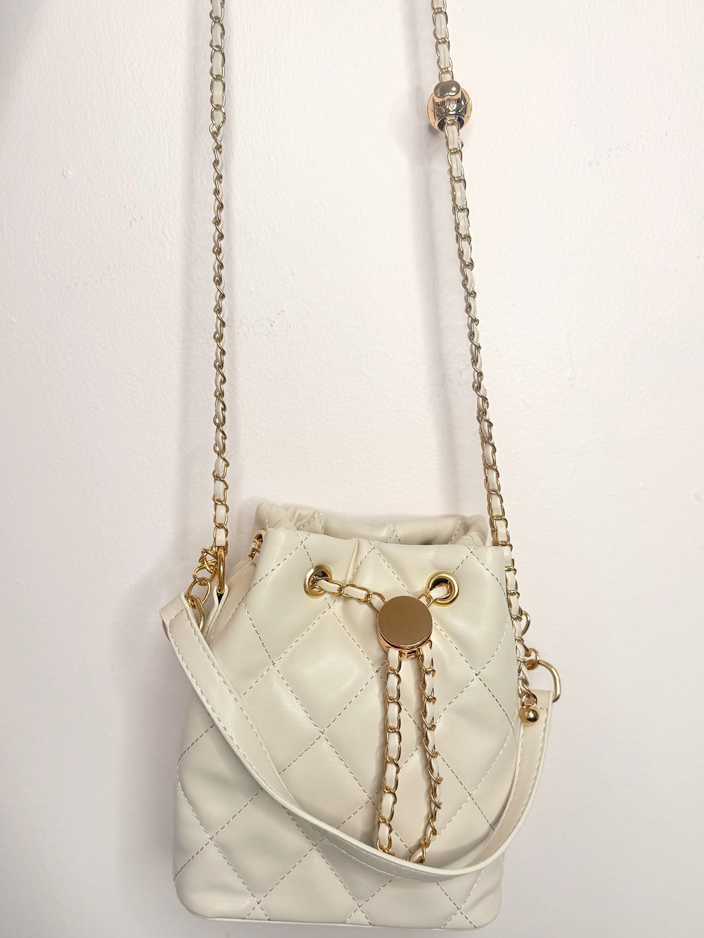 Bucket Zara Bag crema