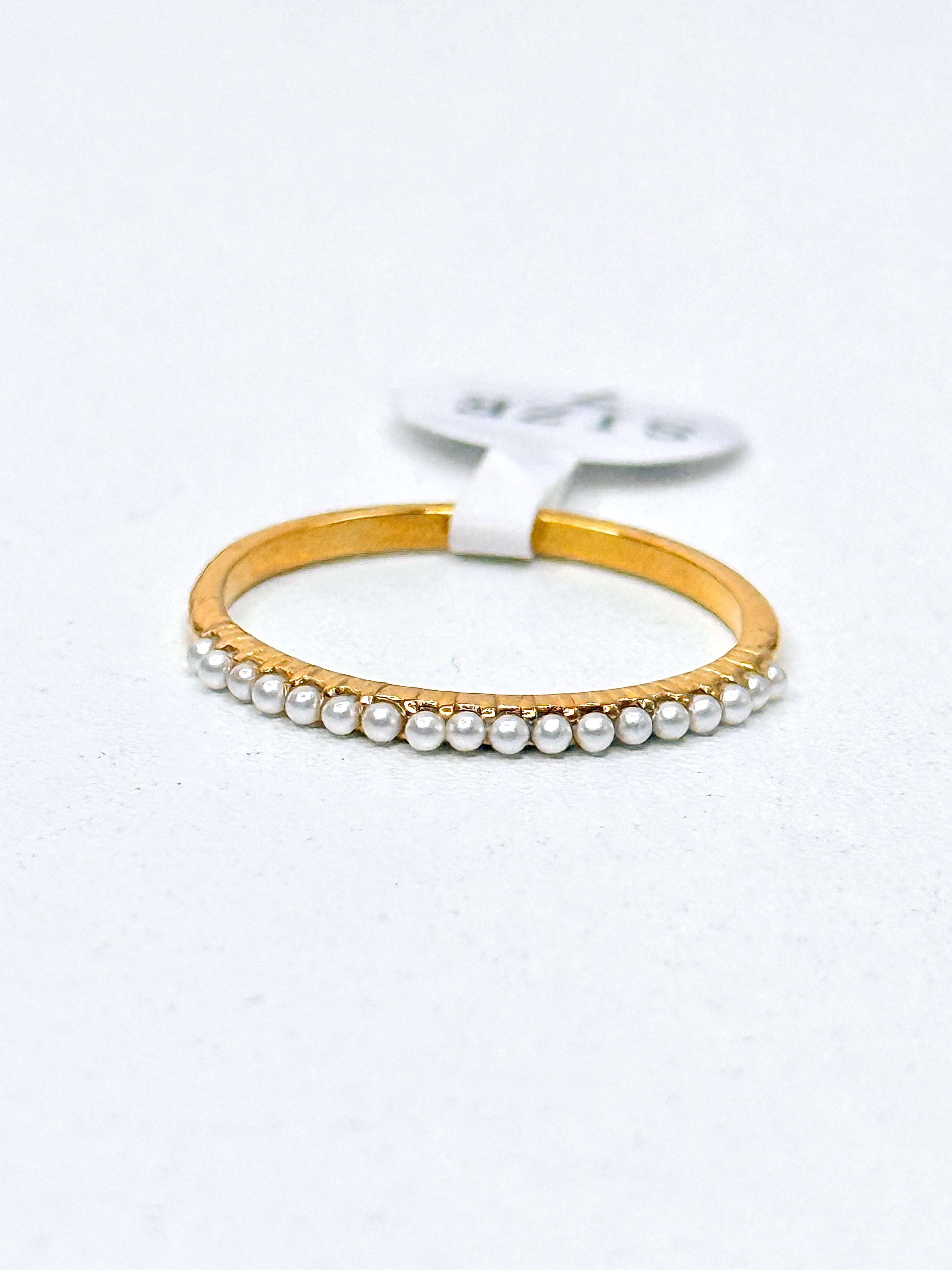 Single Mini pearls Rings