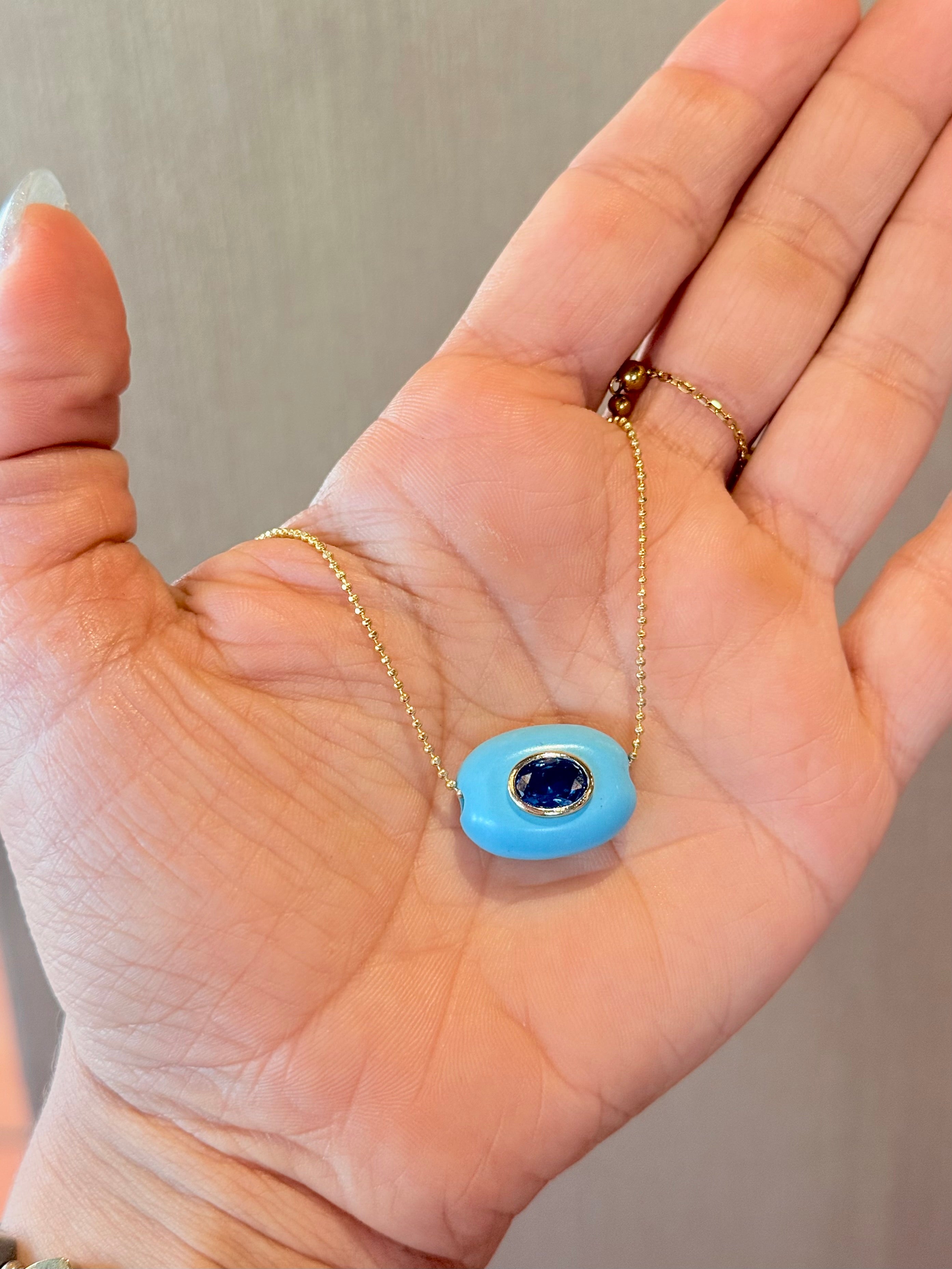 Gema Turquesa Necklace