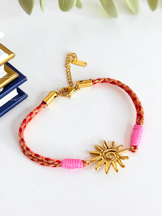 Sunrise Pink Bracelet