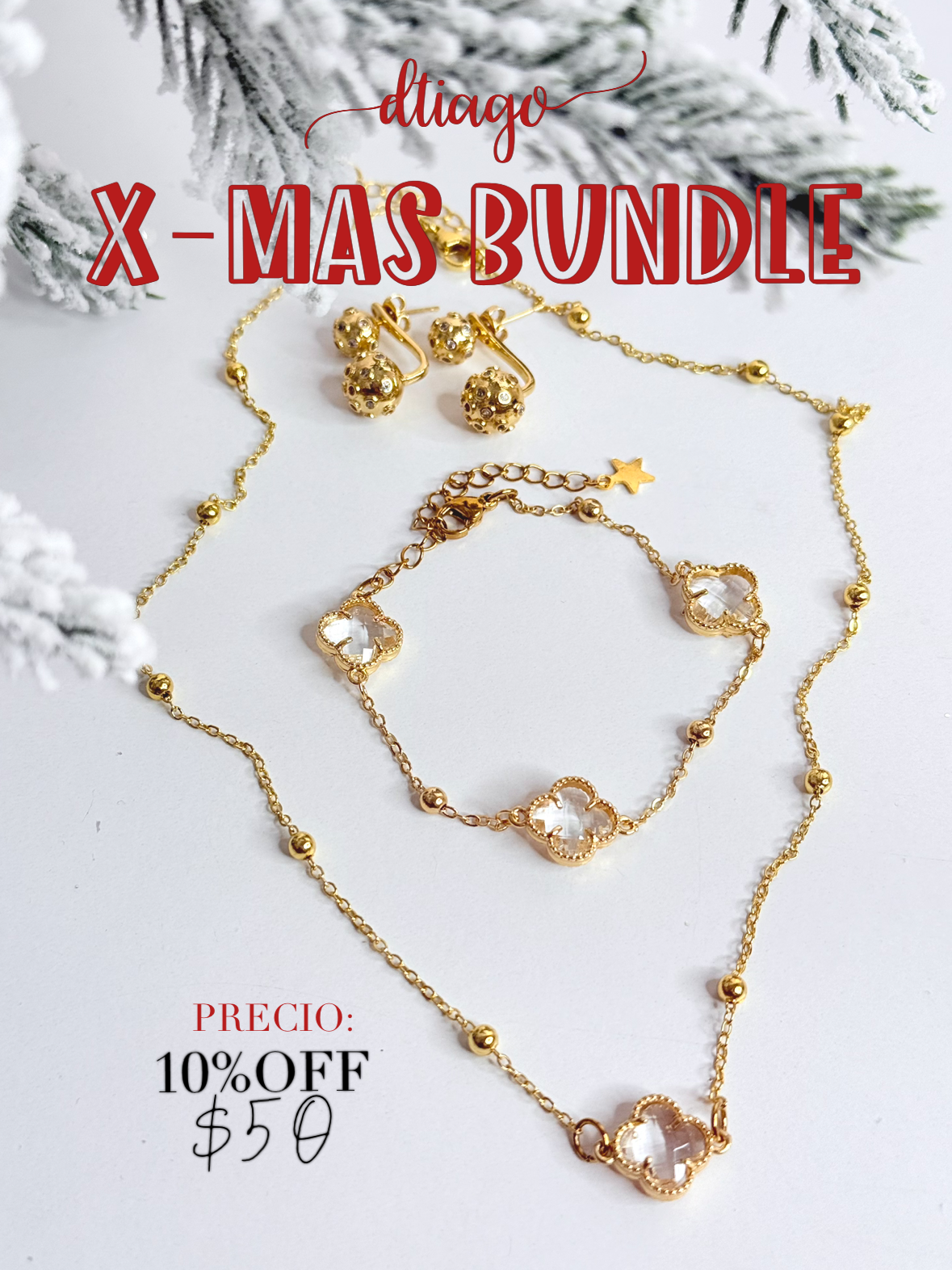 X-Mas Bundle Van-D Necklace + Bracelet + Alena la Evolución