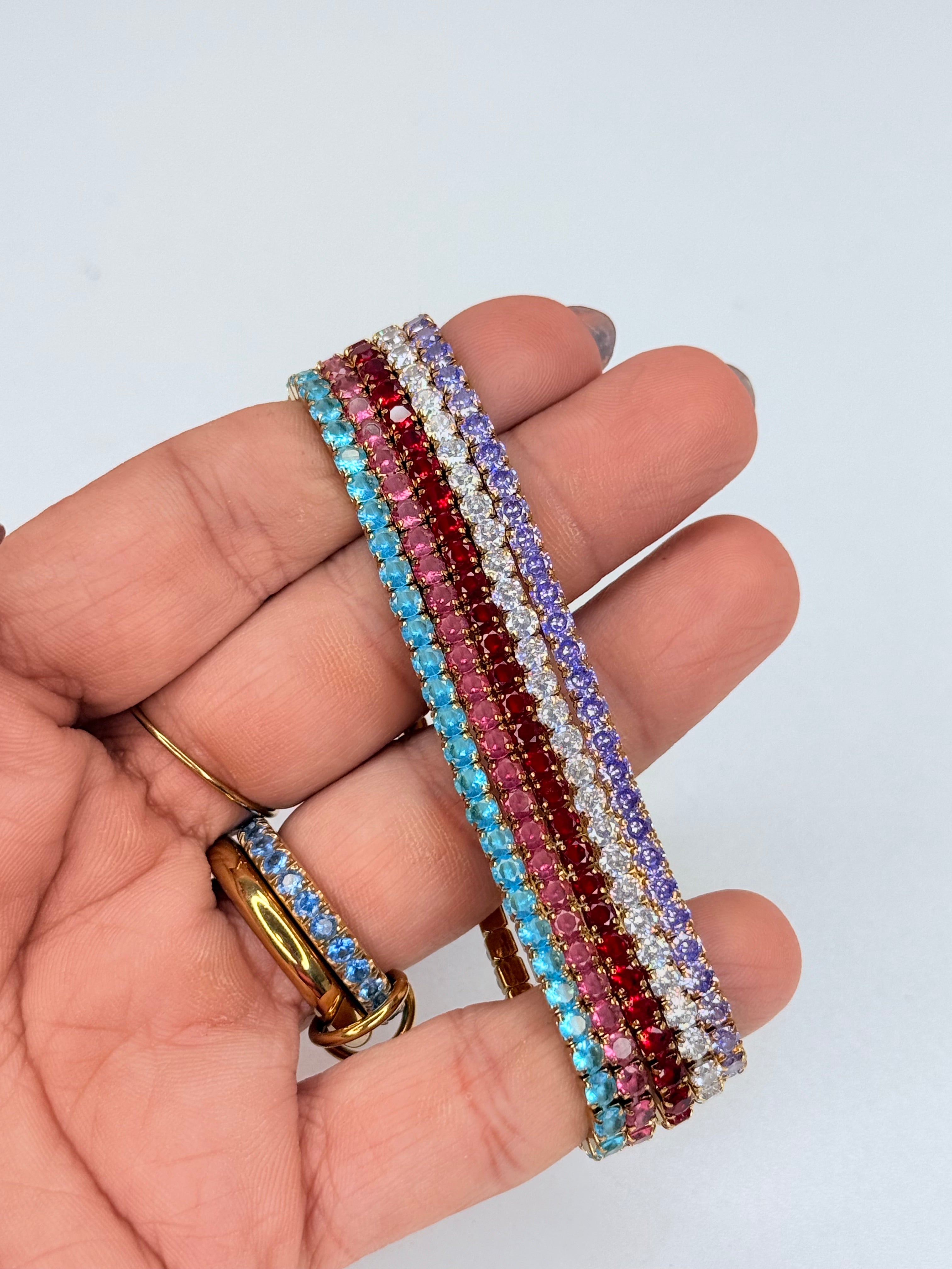 Color Tenis Bracelet (se venden individuales)