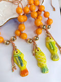 Valencia Necklace- Naranja