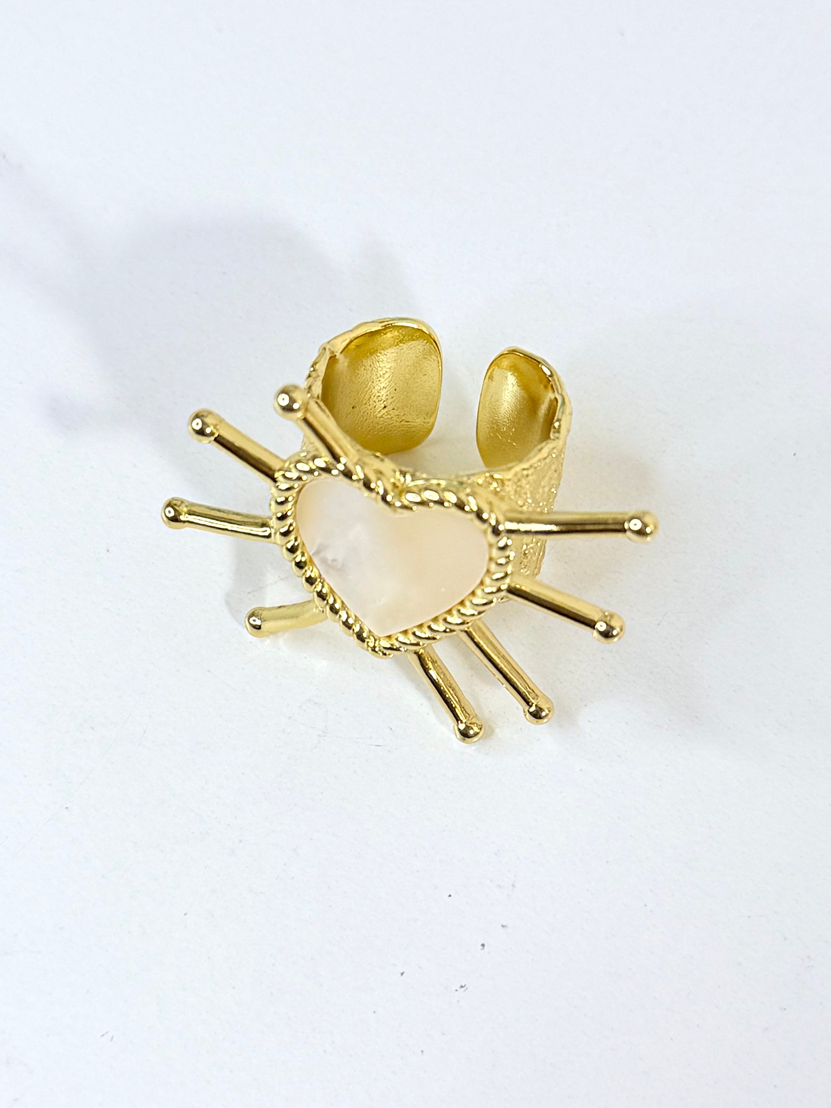 Big Chunky Heart Ring